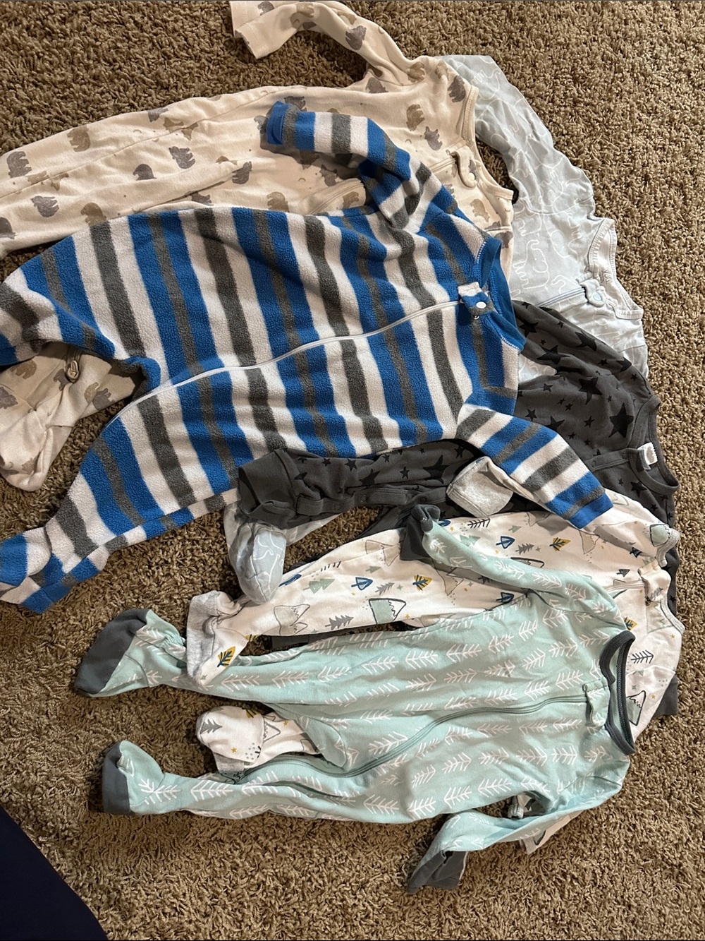9 Month One-Piece Sleeper Bundle